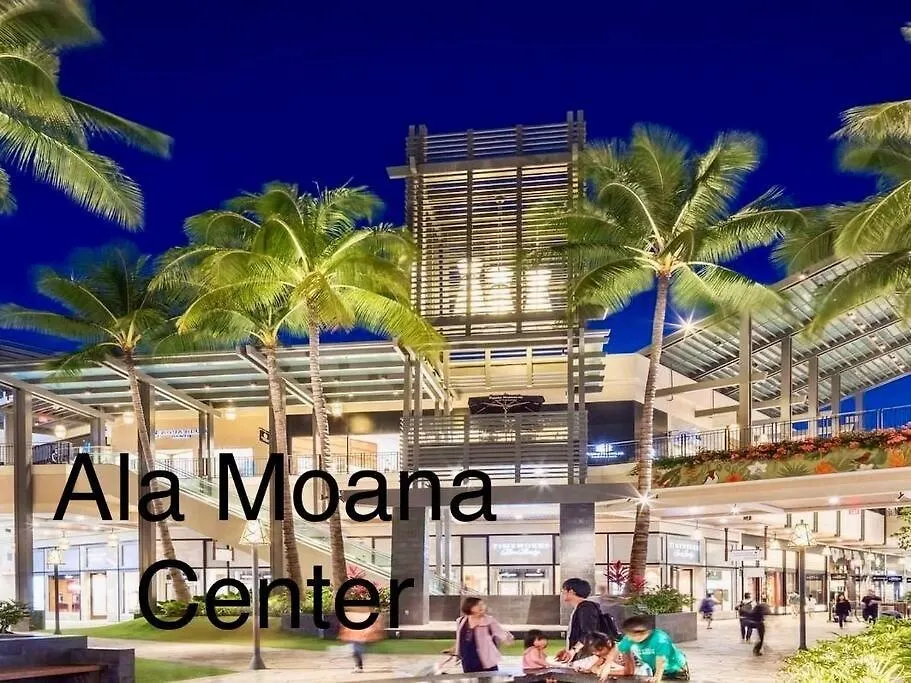 2 Bedroom Waikiki Condo Sleeps 6 Free Parking Honolulu 0*,